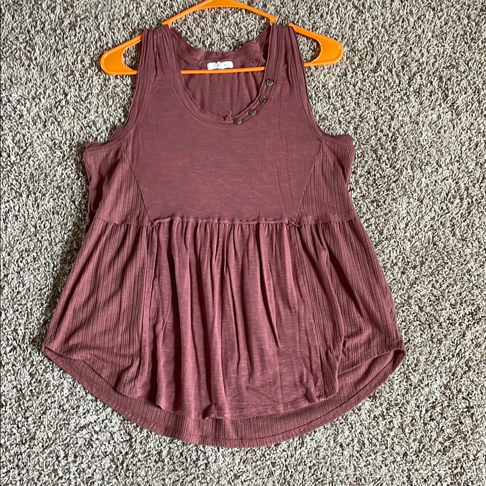 Maurices Purple Tank Top Essential
